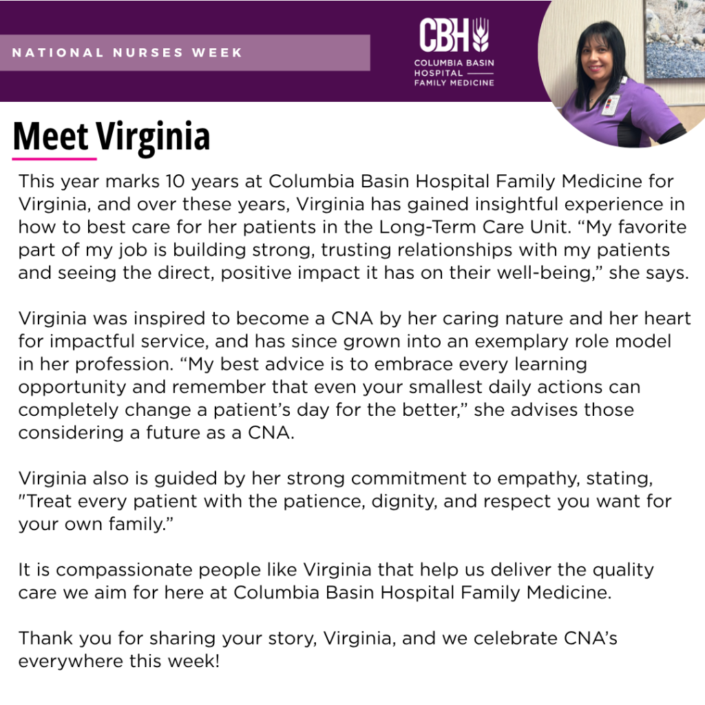 Nurses Week Gina